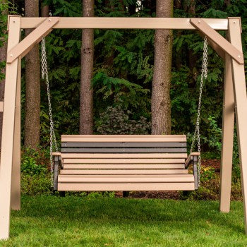 4' Poly Plain Swing