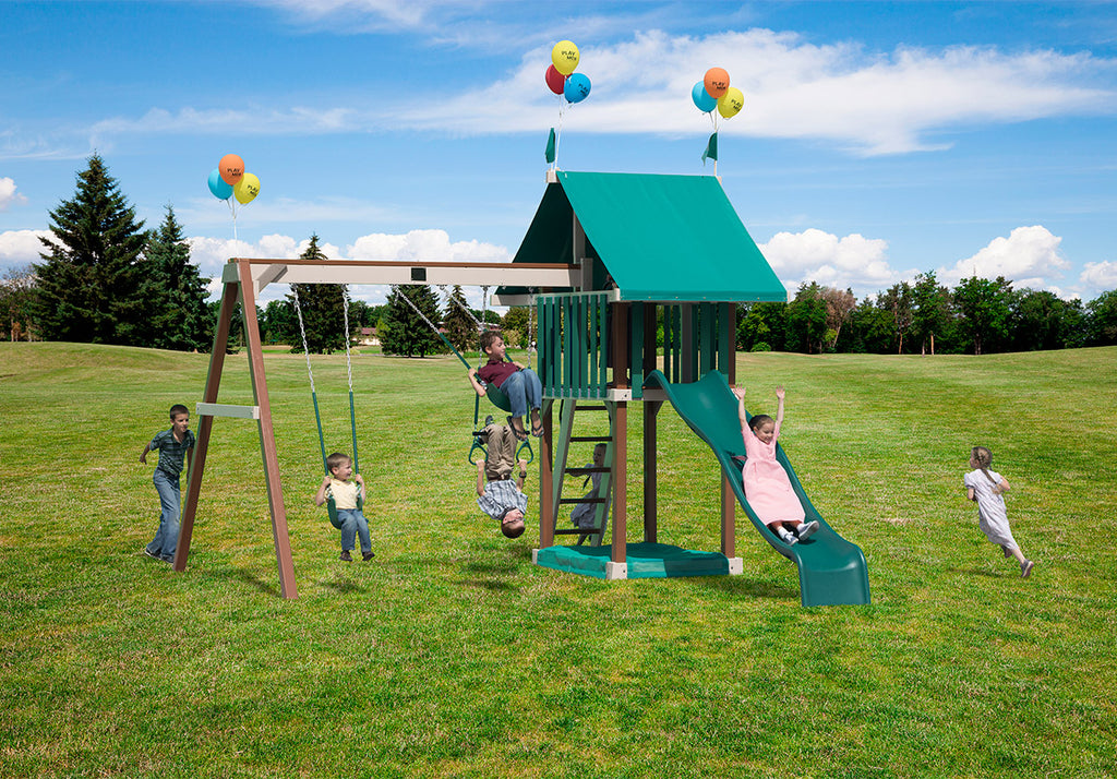 Poly Play Tower Swing Set Series