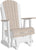 2' Poly Adirondack Glider Chair