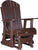 2' Poly Adirondack Glider Chair