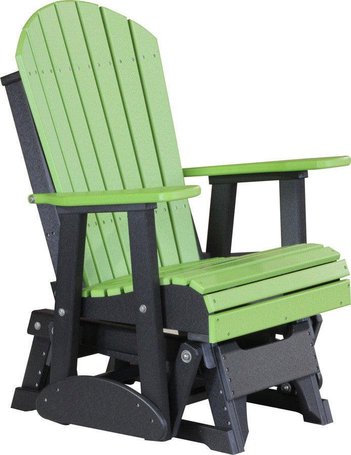 2' Poly Adirondack Glider Chair