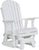 2' Poly Adirondack Glider Chair