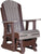 2' Poly Adirondack Glider Chair