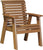 2' Poly Plain Rollback Bench