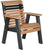2' Poly Plain Rollback Bench