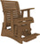 2' Poly Plain Rollback Balcony Glider
