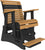 2' Poly Plain Rollback Balcony Glider