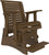 2' Poly Plain Rollback Balcony Glider