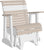 2' Poly Plain Glider Chair