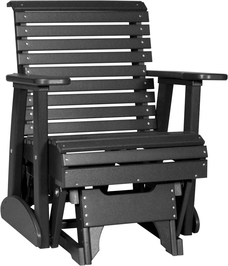 2' Poly Plain Glider Chair