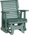2' Poly Plain Glider Chair