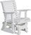 2' Poly Plain Glider Chair