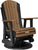 Poly Adirondack Swivel Glider