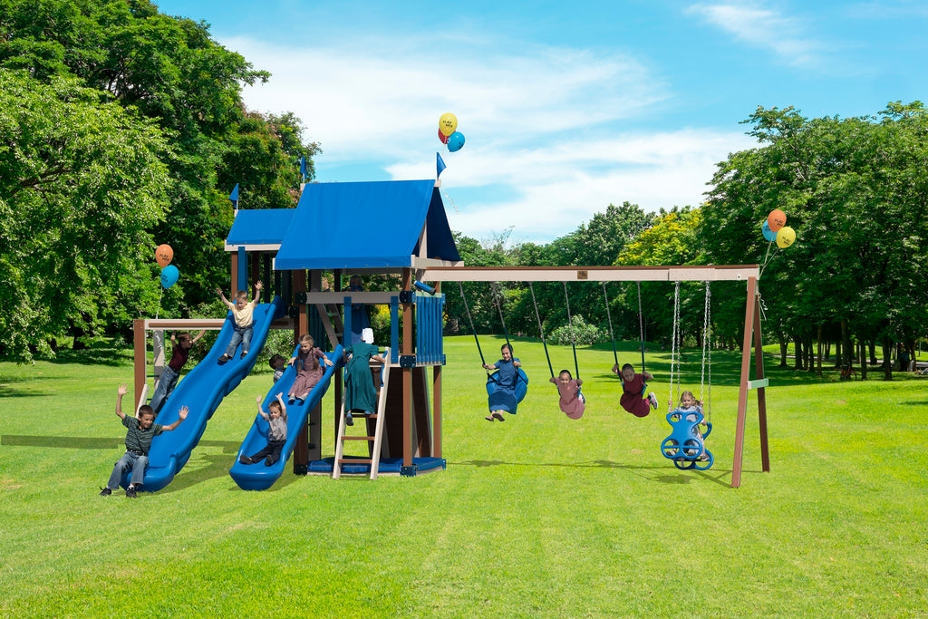 Poly Eagle's Nest Swing Set Series