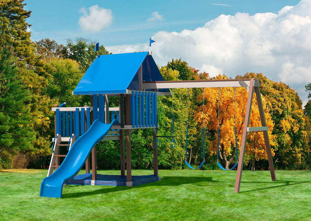 Poly Deluxe Play Tower Swing Set Series