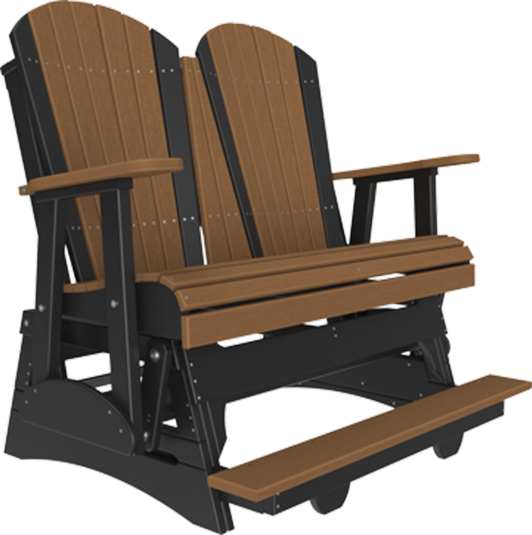 4' Poly Adirondack Balcony Glider