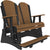 4' Poly Adirondack Balcony Glider