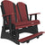 4' Poly Adirondack Balcony Glider