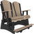 4' Poly Adirondack Balcony Glider