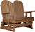 4' Poly Adirondack Glider