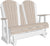 4' Poly Adirondack Glider