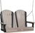 4' Poly Adirondack Swing