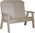 4' Poly Classic Bench