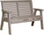 4' Poly Plain Rollback Bench