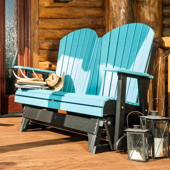 4' Poly Adirondack Glider