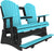5' Poly Adirondack Balcony Glider