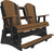 5' Poly Adirondack Balcony Glider