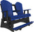 5' Poly Adirondack Balcony Glider