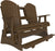5' Poly Adirondack Balcony Glider