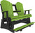 5' Poly Adirondack Balcony Glider