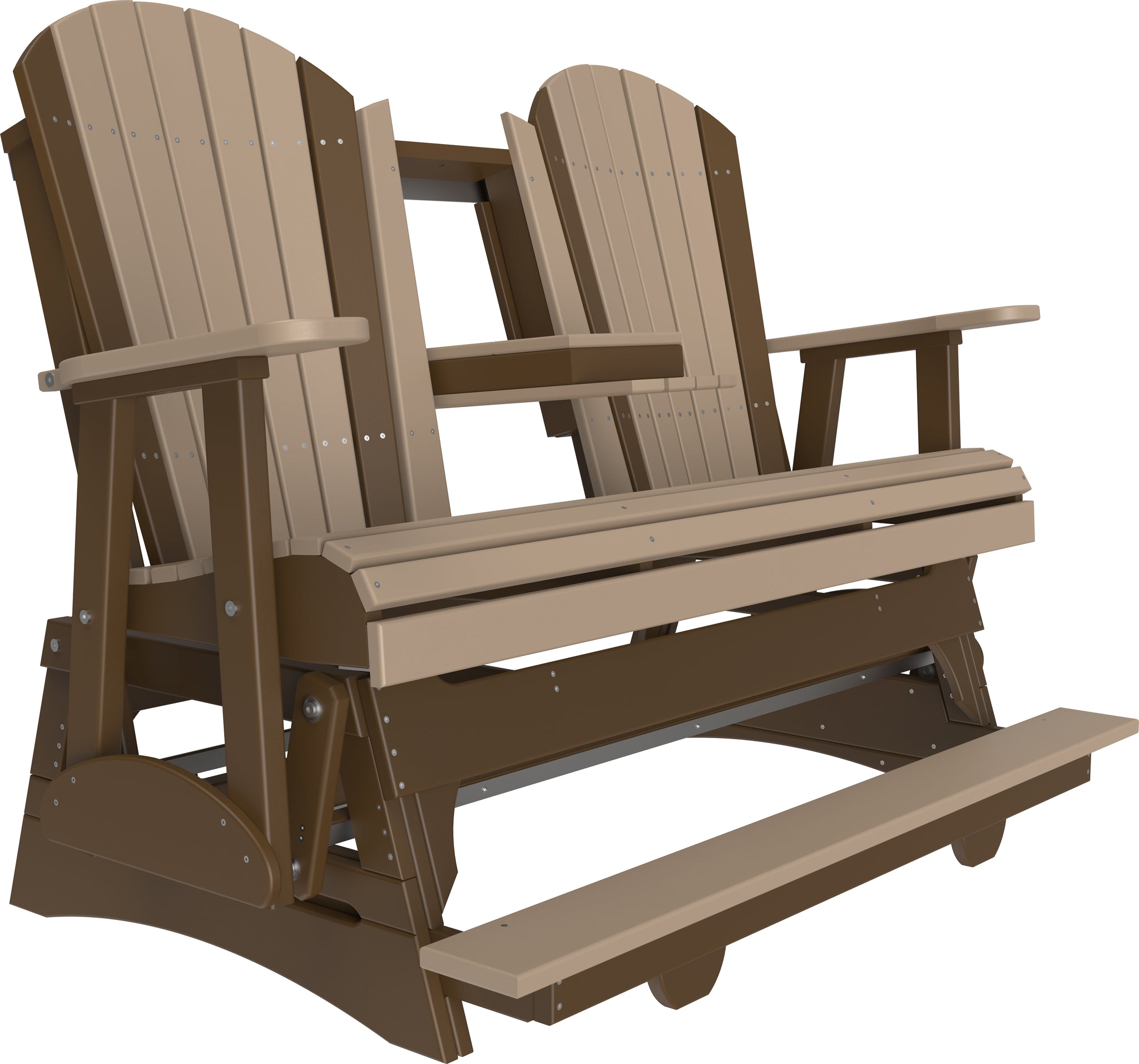 5' Poly Adirondack Balcony Glider