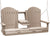 5' Poly Adirondack Swing