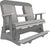 5' Poly Classic Balcony Glider