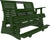 5' Poly Plain Balcony Glider