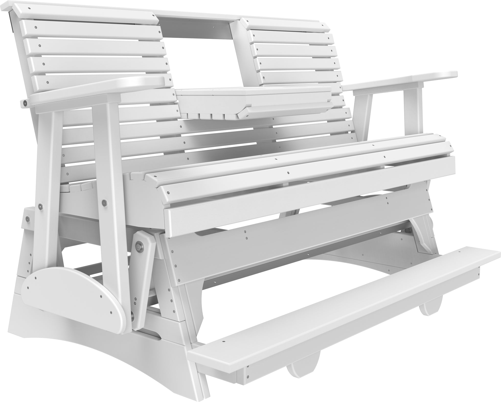 5' Poly Plain Balcony Glider