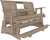 5' Poly Plain Balcony Glider