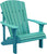 Poly Deluxe Adirondack Chair