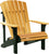 Poly Deluxe Adirondack Chair