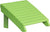 Poly Deluxe Adirondack Footrest