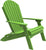 Poly Folding Adirondack Chair